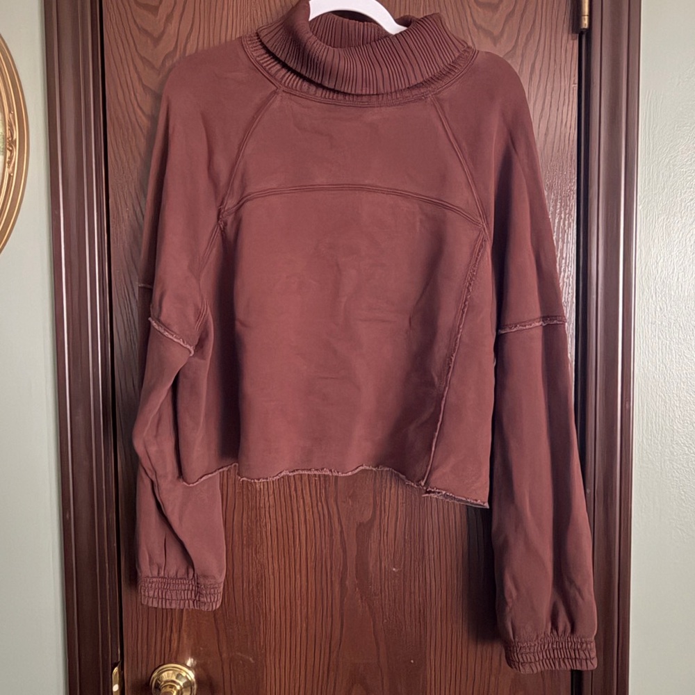 Aerie brown sweatshirt